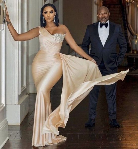2023 champagne bridesmaid dresses one shoulder wedding guest wear mermaid for weddings plus size long crystal beads formal maid of honor gow, White;pink
2023 champagne bridesmaid dresses one shoulder wedding guest wear mermaid for weddings plus size long crystal beads formal maid of honor gow, White;pink