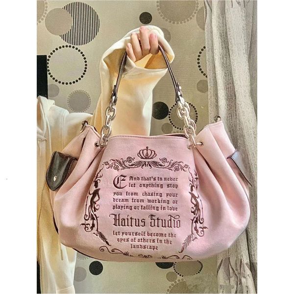 evening bags gothic women's embroidered shoulder bag large capacity handbag velour crossbody y2k shoulder strap messenger bag 230718
evening bags gothic women's embroidered shoulder bag large capacity handbag velour crossbody y2k shoulder strap messenger bag 230718