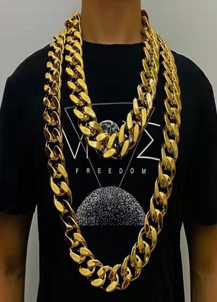 chains width 35mm 45mm personality large chain thick gold necklace men domineering hip hop goth halloween treasure riche jewelry g8985399, Silver
chains width 35mm 45mm personality large chain thick gold necklace men domineering hip hop goth halloween treasure riche jewelry g8985399, Silver