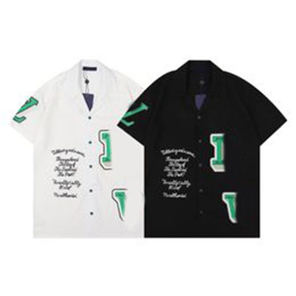 2023 designer shirt mens button up shirts print bowling shirt hawaii floral casual shirts men slim fit short sleeve dress hawaiian t-shirt s, White;black
2023 designer shirt mens button up shirts print bowling shirt hawaii floral casual shirts men slim fit short sleeve dress hawaiian t-shirt s, White;black