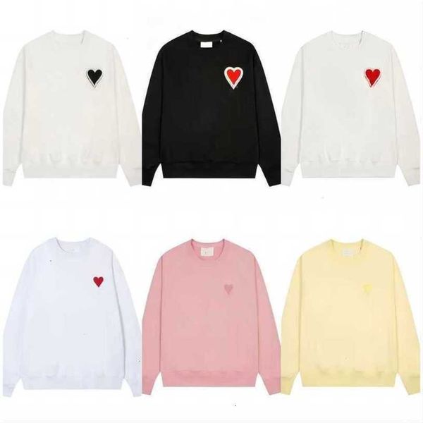 hoodie male and female designers amis paris hooded highs quality sweater embroidered red love 2023ss spring round neck jumper couple sweatsh, Black
hoodie male and female designers amis paris hooded highs quality sweater embroidered red love 2023ss spring round neck jumper couple sweatsh, Black