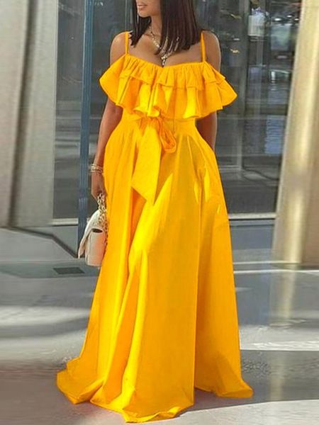 urban dresses 2023 vonda women elegant office dress solid ruffled off shoulder a line holiday beach robe spaghetti strap sundress 230719, White;black
urban dresses 2023 vonda women elegant office dress solid ruffled off shoulder a line holiday beach robe spaghetti strap sundress 230719, White;black