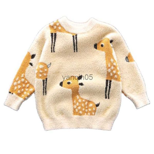 pullover autumn 2023 new baby boys girls warm long sleeve sweaters children clothes elk print kids sweater winter baby knitting coat hkd230, Blue
pullover autumn 2023 new baby boys girls warm long sleeve sweaters children clothes elk print kids sweater winter baby knitting coat hkd230, Blue