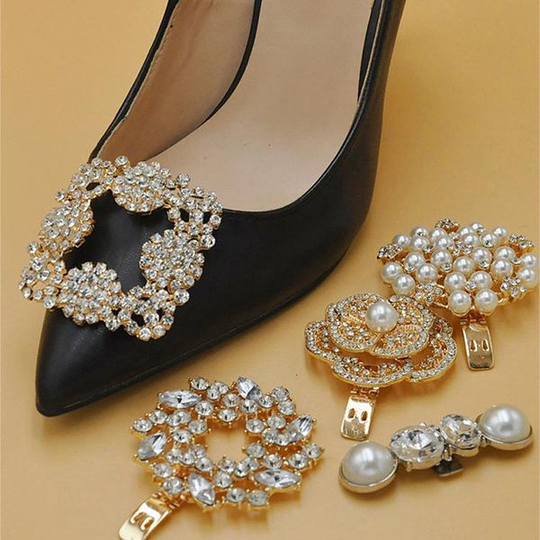 shoe parts accessories 1 pair lady removable pearl clip buckle high heel charm diy shoes decor 230718, White;pink
shoe parts accessories 1 pair lady removable pearl clip buckle high heel charm diy shoes decor 230718, White;pink