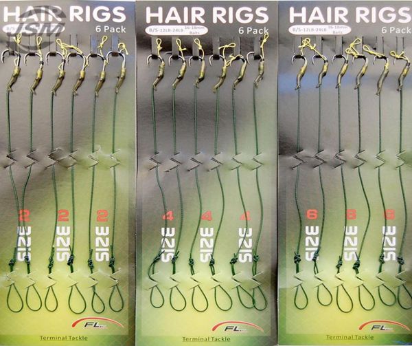 18pcs carp fishing hair rigs green coated thread loop 8340 high carbon steel hook boilies carp rigs carp fishing accessories6933451
18pcs carp fishing hair rigs green coated thread loop 8340 high carbon steel hook boilies carp rigs carp fishing accessories6933451