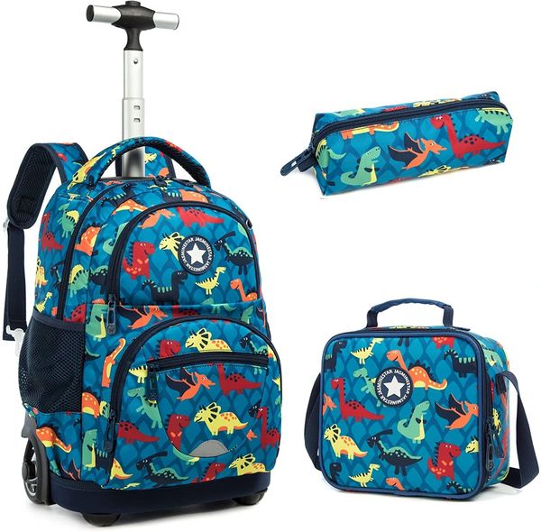 school bags school wheeled backpack for boys kids rolling backpack 3pcs set lunch bag school trolley bag for girl school rolling luggage bag
school bags school wheeled backpack for boys kids rolling backpack 3pcs set lunch bag school trolley bag for girl school rolling luggage bag