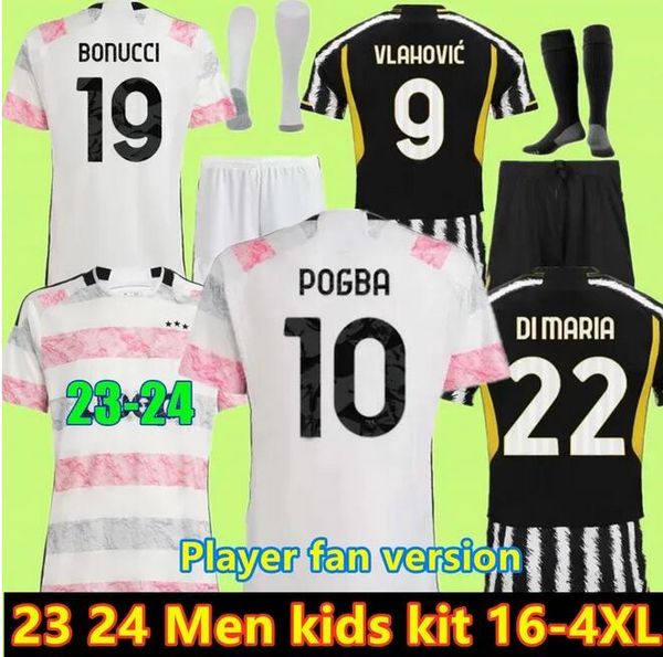 23 24 vlahovic chiesa soccer jerseys 2023 2024 milik juventus pogba men kids set bonucci football shirts di maria uniform kostic fagioli dan, Black
23 24 vlahovic chiesa soccer jerseys 2023 2024 milik juventus pogba men kids set bonucci football shirts di maria uniform kostic fagioli dan, Black