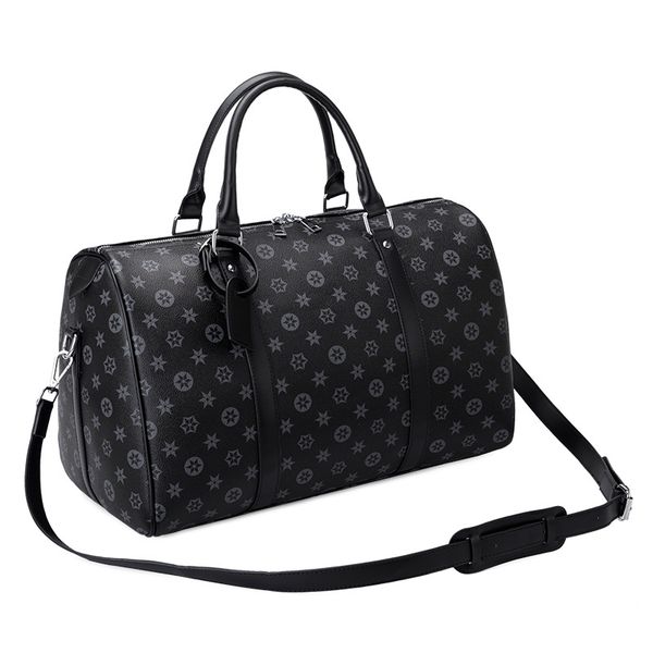 fashion duffel bags men women travel duffle bags brand designer luggage handbags with lock large capacity sport bag size 55cm
fashion duffel bags men women travel duffle bags brand designer luggage handbags with lock large capacity sport bag size 55cm