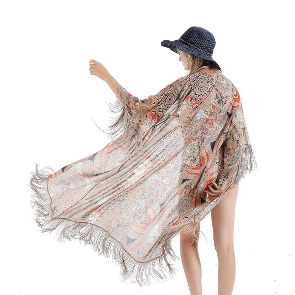 sarongs women sun protection tassel shawl lady summer chiffon cardigan holiday bikini blouse breathable beach cape light long cloak 230718, Blue;gray
sarongs women sun protection tassel shawl lady summer chiffon cardigan holiday bikini blouse breathable beach cape light long cloak 230718, Blue;gray