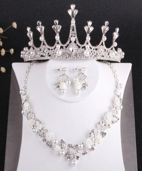 charming silver crystals bridal jewelry sets 3 pieces suits necklace earrings tiarascrowns bridal accessories wedding jewelry set1830034, White
charming silver crystals bridal jewelry sets 3 pieces suits necklace earrings tiarascrowns bridal accessories wedding jewelry set1830034, White