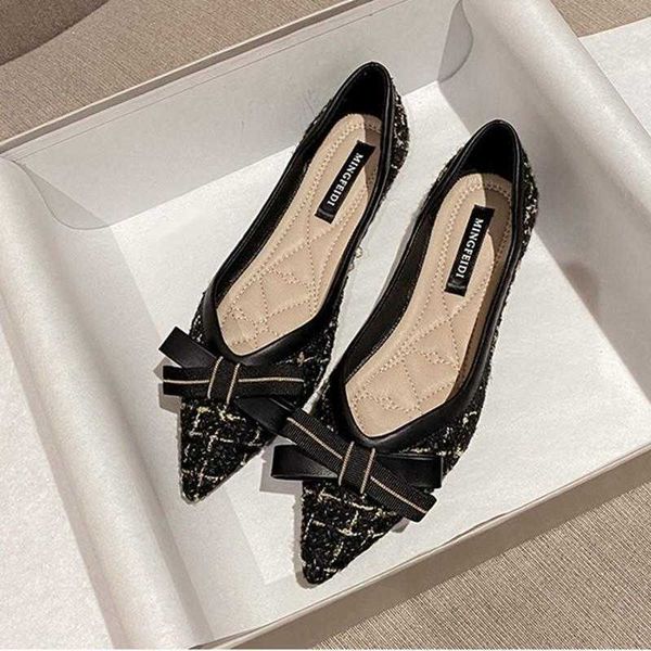 sandals pointed toe flat shoes for women shallow mouth black tweed sweet bowknot slip on female party feetwear zapatos mujer 230417
sandals pointed toe flat shoes for women shallow mouth black tweed sweet bowknot slip on female party feetwear zapatos mujer 230417