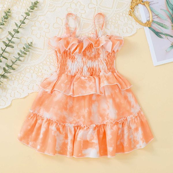 girl's dresses ma baby 6m-4y toddler infant baby girls dress tie dyed ruffle dresses for girls summer kids clothing costume r230719, Red;yellow
girl's dresses ma baby 6m-4y toddler infant baby girls dress tie dyed ruffle dresses for girls summer kids clothing costume r230719, Red;yellow