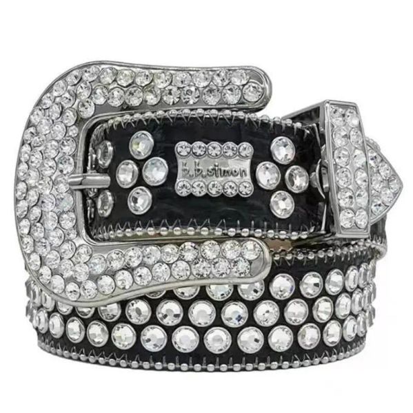 designer bb belt simon belts for men women shiny diamond belt black on black blue white multicolour with bling rhinestones as gift, Silver
designer bb belt simon belts for men women shiny diamond belt black on black blue white multicolour with bling rhinestones as gift, Silver