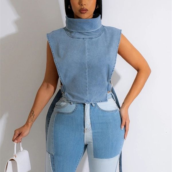 women s jackets women s xikdenim sleeveless jacket 2023 buckle lace up y2k clothes safari stand collar cropp hipster casual street 230718, Black;brown
women s jackets women s xikdenim sleeveless jacket 2023 buckle lace up y2k clothes safari stand collar cropp hipster casual street 230718, Black;brown
