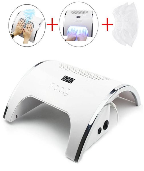 80w strong power nail lamp nail dust collector two in one art salon lamp and collector vacuum cleaner manicure tools8833622, Silver
80w strong power nail lamp nail dust collector two in one art salon lamp and collector vacuum cleaner manicure tools8833622, Silver