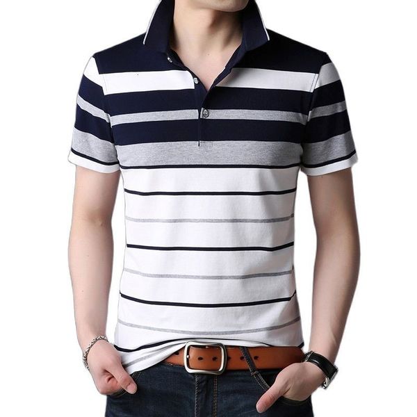 men's polos summer men tshirts classic striped polo shirt cotton short sleeve stripes alternating fashion for daily tshirt 230718, White;black
men's polos summer men tshirts classic striped polo shirt cotton short sleeve stripes alternating fashion for daily tshirt 230718, White;black