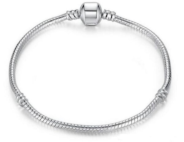 925 silver plated bracelet chain with barrel clasp fit european beads for bracelets with without logo diy 20 pcs 150289
925 silver plated bracelet chain with barrel clasp fit european beads for bracelets with without logo diy 20 pcs 150289