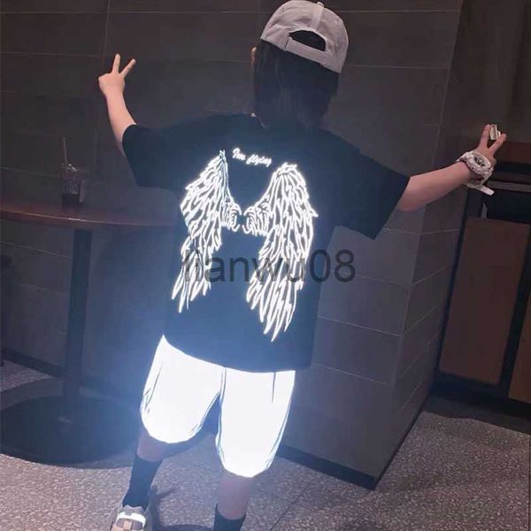 t-shirts baby boy girl luminous tshirt cotton toddler teengager kids wing tshirt summer short sleeve casual clothes wear 114y x0719, Blue
t-shirts baby boy girl luminous tshirt cotton toddler teengager kids wing tshirt summer short sleeve casual clothes wear 114y x0719, Blue