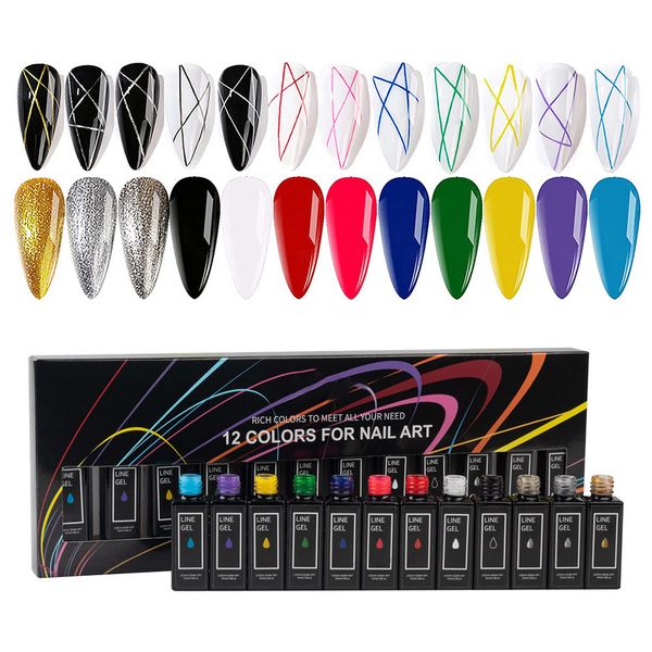 nail gel uv painting kit 12 color french line polish gels for acrylic nails drawing art glue liner polishes included 230718, Red;pink
nail gel uv painting kit 12 color french line polish gels for acrylic nails drawing art glue liner polishes included 230718, Red;pink