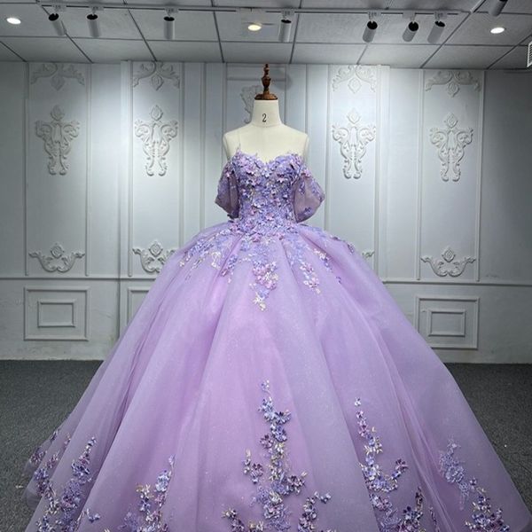 lavender luxury glitter sweetheart quinceanera dress princess prom party dresses 3d flowers applique ball gown sweet 15 16 dress for girls, Blue;red
lavender luxury glitter sweetheart quinceanera dress princess prom party dresses 3d flowers applique ball gown sweet 15 16 dress for girls, Blue;red