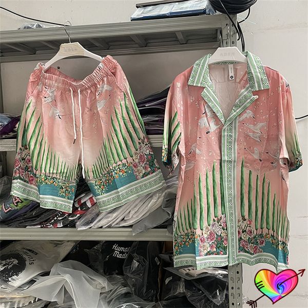 mens tracksuits pink casablanca maison de repos set 1 silk casa shirt short sleeve sports shorts 230718, Gray
mens tracksuits pink casablanca maison de repos set 1 silk casa shirt short sleeve sports shorts 230718, Gray