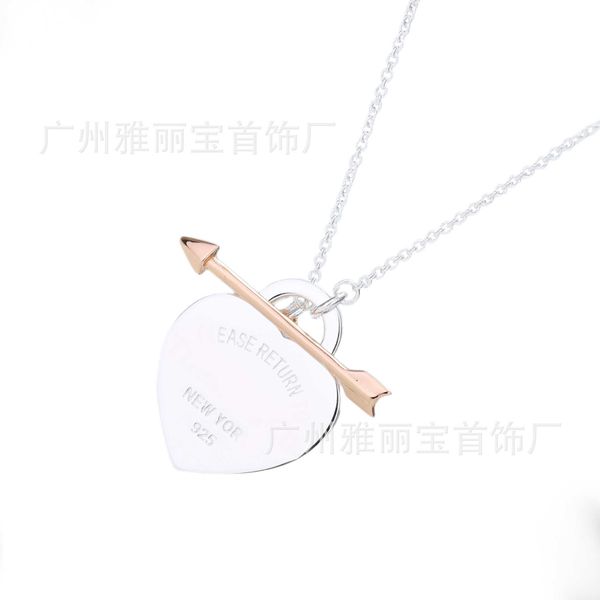 eller new tiffay arrowhead heart bracelet women's white copper plated 18k colorful rose gold classic personalized design love handpiece, Black
eller new tiffay arrowhead heart bracelet women's white copper plated 18k colorful rose gold classic personalized design love handpiece, Black