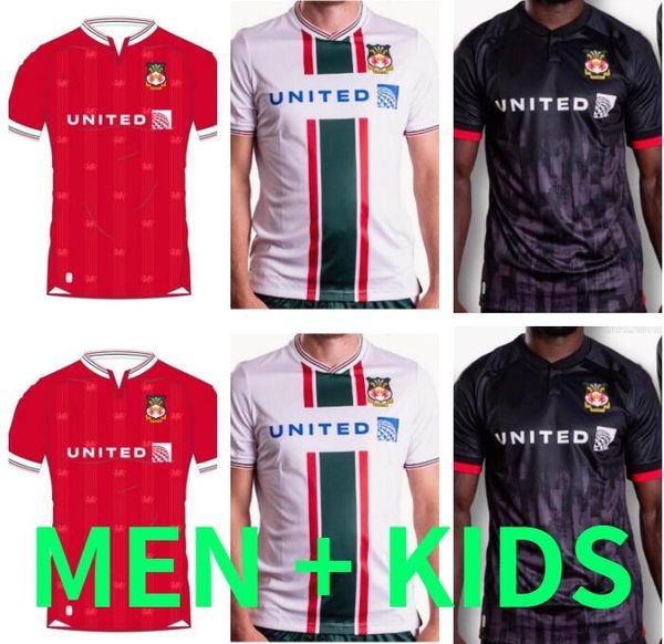 23 24 wrexham soccer jerseys 2023 2024 s. boden f. takyi p. rutherford s. wedgbury allsopp billy ashcroft football shirt men kids kits away, Black;yellow 
23 24 wrexham soccer jerseys 2023 2024 s. boden f. takyi p. rutherford s. wedgbury allsopp billy ashcroft football shirt men kids kits away, Black;yellow