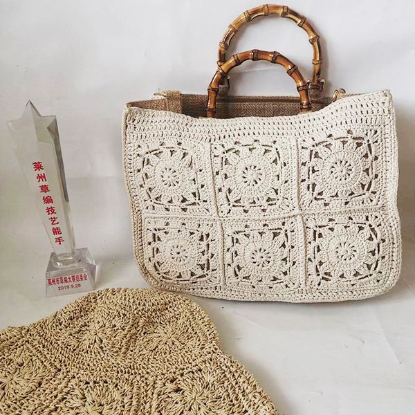 evening bag s tote bag female shoulder large capacity designer handbags cotton knitting flower shopping handle women shopper 230718
evening bag s tote bag female shoulder large capacity designer handbags cotton knitting flower shopping handle women shopper 230718
