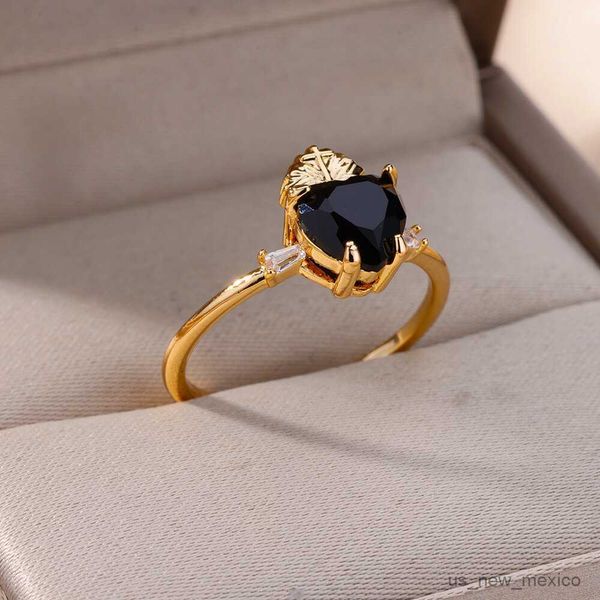 band rings black zircon heart rings for women vintage cross stainless steel ring new in wedding jewelry accessories r230719, Silver
band rings black zircon heart rings for women vintage cross stainless steel ring new in wedding jewelry accessories r230719, Silver