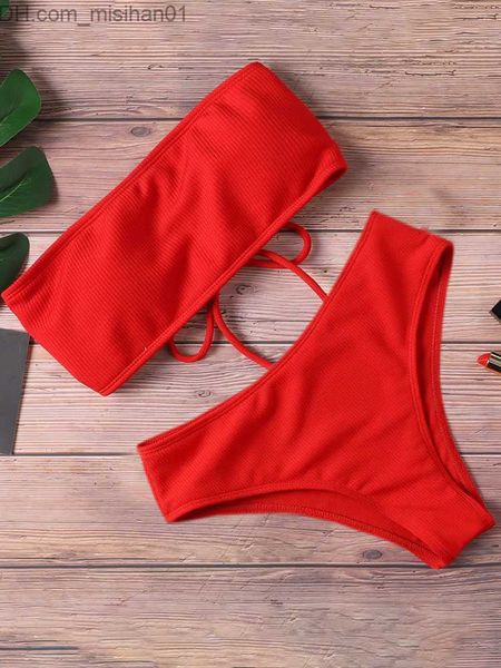 women's swimwear 2023 new bikini high waist strapless bikini women's swimwear women's swimwear apron swimwear solid monokin s, White;black
women's swimwear 2023 new bikini high waist strapless bikini women's swimwear women's swimwear apron swimwear solid monokin s, White;black