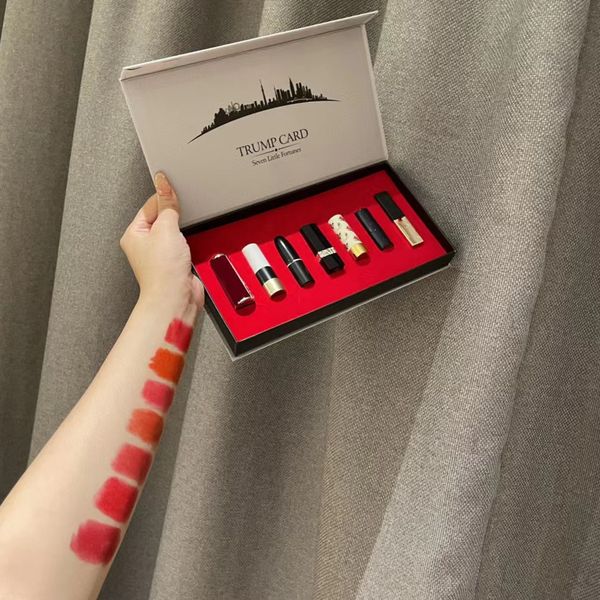 lipstick 7-piece small lipstick set velvet matte lipstick waterproof female lipstick cosmetics 230718
lipstick 7-piece small lipstick set velvet matte lipstick waterproof female lipstick cosmetics 230718