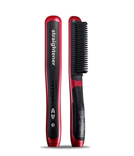 hair straightener brush ceramic heating antiscaldstatic comb professional hair straightening iron3446702, Black
hair straightener brush ceramic heating antiscaldstatic comb professional hair straightening iron3446702, Black