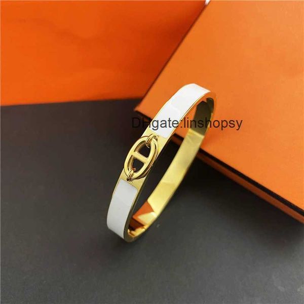 aher mas designer luxury brand enamel bracelet bangle designer h pig nose enamel bracelets anchor chain couples daily accessories party wedd, Black
aher mas designer luxury brand enamel bracelet bangle designer h pig nose enamel bracelets anchor chain couples daily accessories party wedd, Black