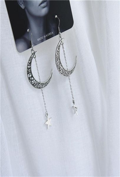 gothic retro punk moon stars stud earring for women girl jewelry fine statement earrings pretty gift decoration5344681, Golden
gothic retro punk moon stars stud earring for women girl jewelry fine statement earrings pretty gift decoration5344681, Golden