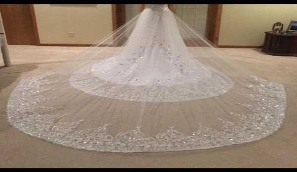 bling bling crystal beading lace 1t bridal wedding veils cathedral length 3m long bridal veils with comb customized2566877, Black
bling bling crystal beading lace 1t bridal wedding veils cathedral length 3m long bridal veils with comb customized2566877, Black