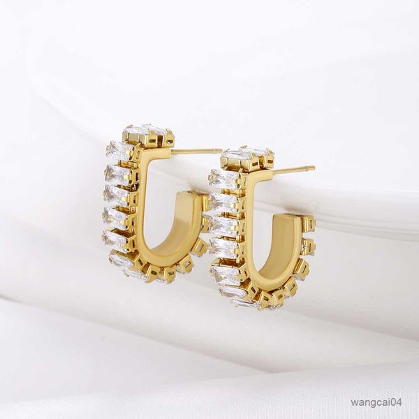 charm luxury stainless steel geometric earrings for women oval zircon square circle hoop earrings jewelry couple gift femme r230719, Golden
charm luxury stainless steel geometric earrings for women oval zircon square circle hoop earrings jewelry couple gift femme r230719, Golden