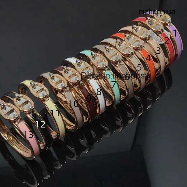 aher mas designer luxury brand enamel bracelet classic bracelets precision engraving decorated h family enamel pig nose bracelet for men and, Black
aher mas designer luxury brand enamel bracelet classic bracelets precision engraving decorated h family enamel pig nose bracelet for men and, Black