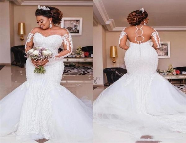 plus size mermaid wedding dresses with long sleeve 2020 modern detachable train lace applique african bride princess wedding gown6604703, White
plus size mermaid wedding dresses with long sleeve 2020 modern detachable train lace applique african bride princess wedding gown6604703, White