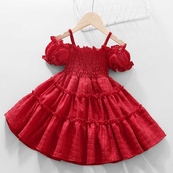 girl's dresses 2023 girls dress off-shoulder children clothes elegant kids birthday party dresses for girl casual summer dress 2-8 year, Red;yellow
girl's dresses 2023 girls dress off-shoulder children clothes elegant kids birthday party dresses for girl casual summer dress 2-8 year, Red;yellow