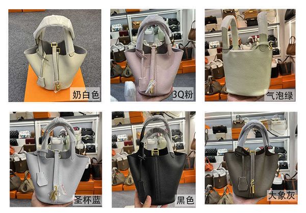 luxury picotin lock bag 2023 new vegetable basket women's bag leather bucket small high class handbag mother bride's wedding xx74
luxury picotin lock bag 2023 new vegetable basket women's bag leather bucket small high class handbag mother bride's wedding xx74