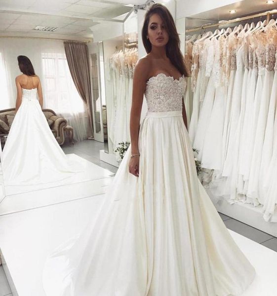 vintage aline wedding dresses sweetheart lace applique beads sweep train bridal gowns beach summer wedding dress robe de mariage7235831, White
vintage aline wedding dresses sweetheart lace applique beads sweep train bridal gowns beach summer wedding dress robe de mariage7235831, White