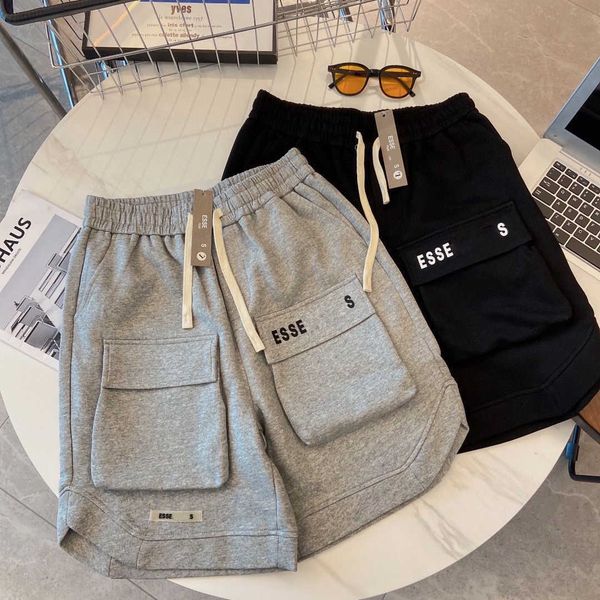 summer shorts mens jogging pants ess casual pants designer men women sweatpants large pockets loose overalls casual shorts, White;black
summer shorts mens jogging pants ess casual pants designer men women sweatpants large pockets loose overalls casual shorts, White;black