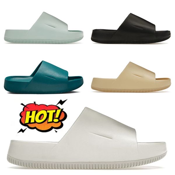 calm slides sandals designer women men slide slippers flat mules platform rubber slipper sliders shoes seasame geode teal sail white jade ic, Black
calm slides sandals designer women men slide slippers flat mules platform rubber slipper sliders shoes seasame geode teal sail white jade ic, Black