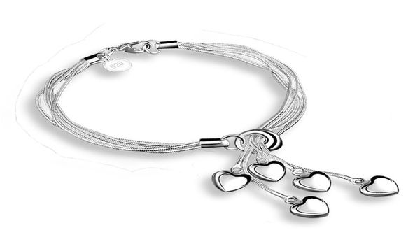 silver plated charm bracelets female luxury designer jewelry women chain heart love bracelet bangles gifts9590552, Golden;silver
silver plated charm bracelets female luxury designer jewelry women chain heart love bracelet bangles gifts9590552, Golden;silver