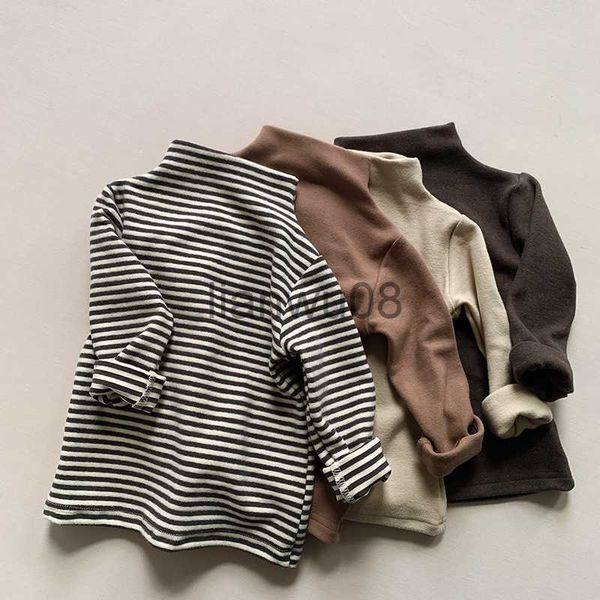 t-shirts children half turtleneck solid bottoming shirt autumn winter casual simple long sleeves tshirt cool boy allmatch cotton x0719, Blue
t-shirts children half turtleneck solid bottoming shirt autumn winter casual simple long sleeves tshirt cool boy allmatch cotton x0719, Blue
