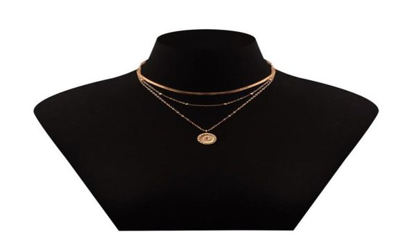 multilayer choker necklace silver gold chains coin pendant necklaces wrap women fashion jewelry will and sandy gift1730873
multilayer choker necklace silver gold chains coin pendant necklaces wrap women fashion jewelry will and sandy gift1730873