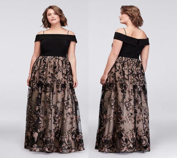 charming lace plus size prom dresses off the shoulder neck evening gown floor length a line formal dress6377755, Black
charming lace plus size prom dresses off the shoulder neck evening gown floor length a line formal dress6377755, Black