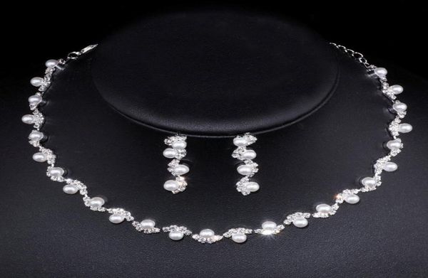 pearls crystal bridal jewelry sets for wedding silver sparkle necklace earrings women prom party accessories engagement birthday v4636331, White
pearls crystal bridal jewelry sets for wedding silver sparkle necklace earrings women prom party accessories engagement birthday v4636331, White
