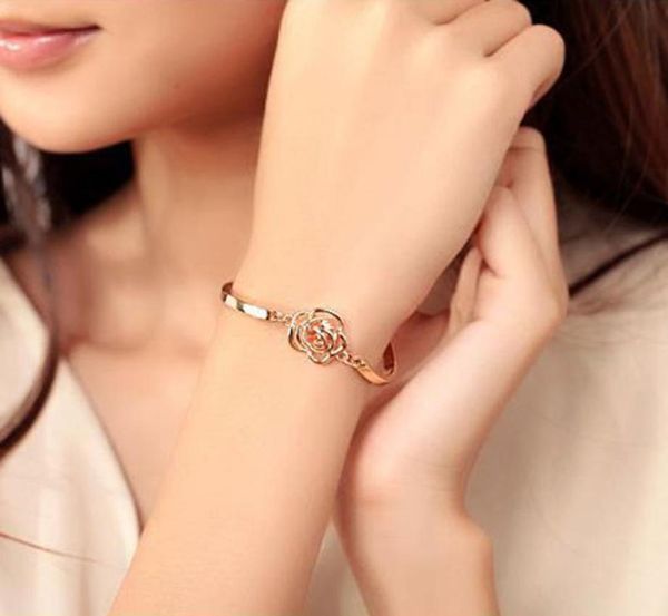 cute women girl flower gold plated charm bangle adjustable lady wedding bridal bracelets decor fashion jewelry7950117, Black
cute women girl flower gold plated charm bangle adjustable lady wedding bridal bracelets decor fashion jewelry7950117, Black