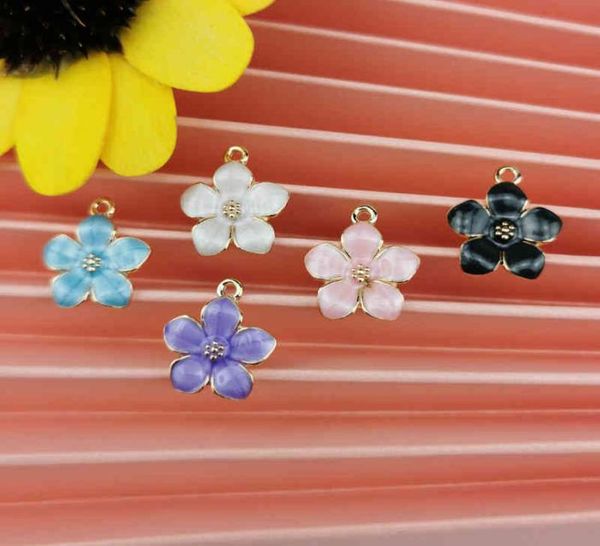 20pcs metal enamel flower charm blue purple pink color pendants for bracelet earrings jewelry diy accessories findings 1417mm9345711, Bronze;silver
20pcs metal enamel flower charm blue purple pink color pendants for bracelet earrings jewelry diy accessories findings 1417mm9345711, Bronze;silver